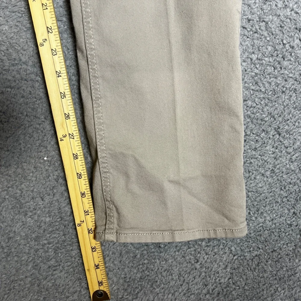 Buffalo David Bitton Jeans Mens 32x32 Sam X Slim Straight Stretch Chinos Khaki